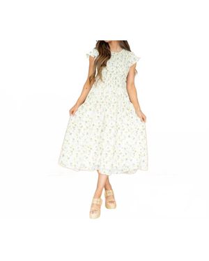 Indie & Co Maisie Midi Sundress - White