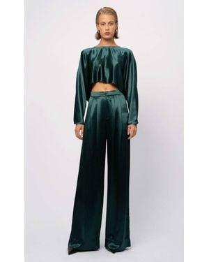 NonChalant Label Paris Pant - Blue