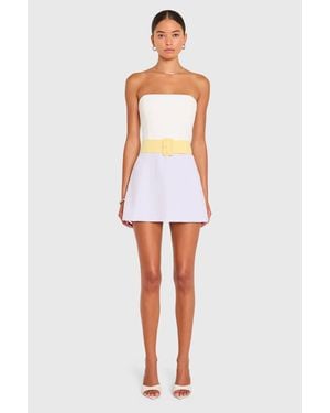 Amanda Uprichard Fae Romper - White