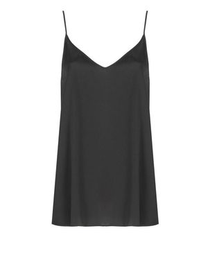 Antonelli Silk Top - Black