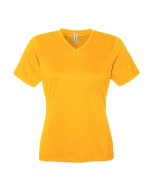 Team 365 Zone Performance Mesh T-Shirt - Yellow