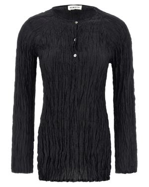 P.A.R.O.S.H. P. A.R. O.S. H. Silk Blouse - Black