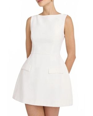 Amanda Uprichard Banco Dress - White