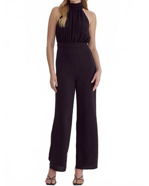 Entrousa Open Back Jumpsuit - Blue