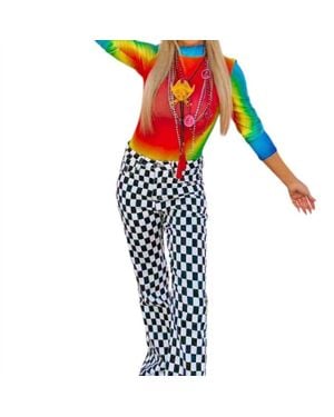 Burnt Toast/Emy Ave Heat Map Mesh Top - Multicolor