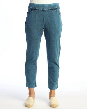 Jess & Jane Slim Pant - Blue