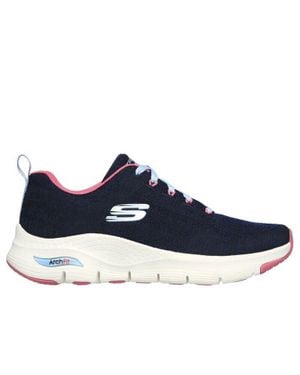 Skechers Arch Fit Comfy Wave 149414-Nvhp 5 Lifestyle Shoes Eee3763 ,5) - Blue