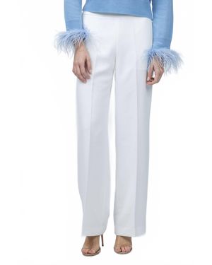MILLY Natia Crepe Pant - Blue