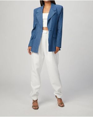 WeWoreWhat Downtown Blazer - Blue