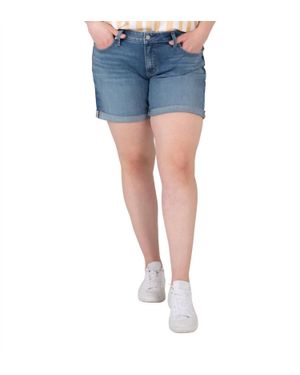 Silver Jeans Co. Boyfriend Jean Short - Blue