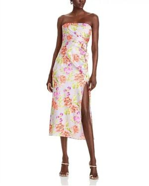 Cinq À Sept Midnight Tulips Denali Dress - Multicolor