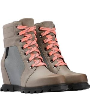 Sorel Joan Of Arctic Wedge Iii Lexie Booties - Gray