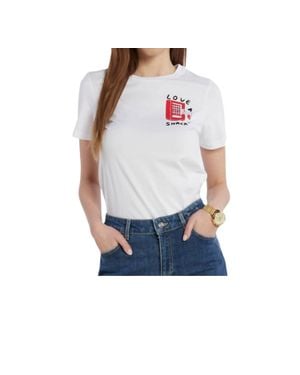 Marella Branca Short Sleeve Tee - Blue