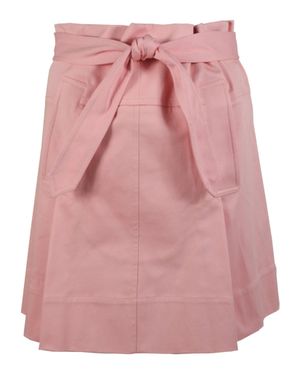 Ferragamo Belted Mini Skirt - Pink