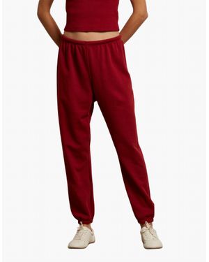 PERFECTWHITETEE Johnny Fr Terry Sweatpants - Red