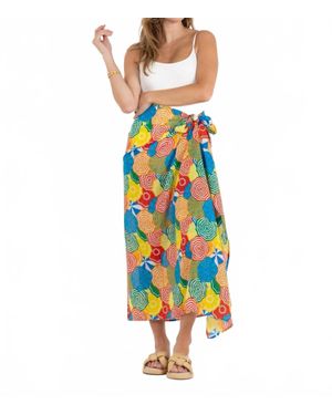 Emily Mccarthy Pareo Coverup - Blue