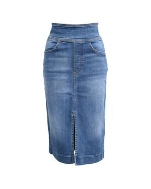 Ba&sh Date Midi Skirt - Blue