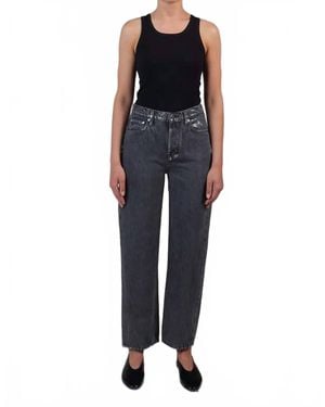 eTica Tyler High Rise Vintage Straight Jean - Blue