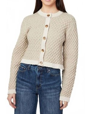 Habitual Long Sleeve Sweater Cardigan - Blue