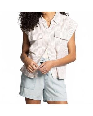 Thread & Supply Lydia Top - Gray