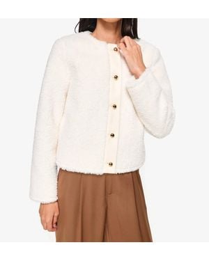 Cami NYC Pavan Sherpa Jacket - White