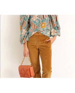 Ulla Johnson Jamilah Floral Blouse - Brown