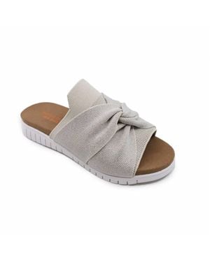 Bernie Mev Twist Sandal - Gray