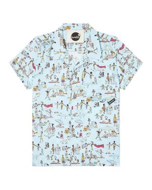 Boardies Boardies¨ Beach Folk Shirt - Blue