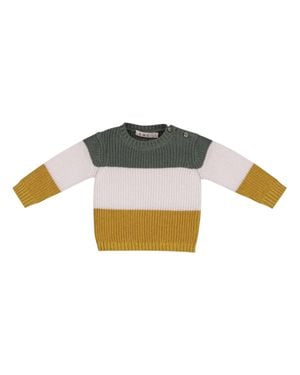 EMC Girl's Jacquard Knit Sweater - Multicolor