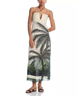 JUAN DE DIOS Antigua Midi Dress - Green