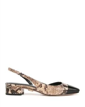 Veronica Beard Cecile Slingback Pumps - Natural