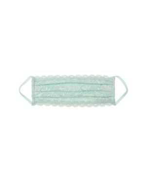 Cosabella Never Say Never Pleated Face Mask - Green
