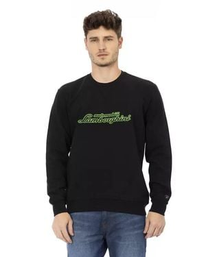 Automobili Lamborghini Cotton Sweater - Black