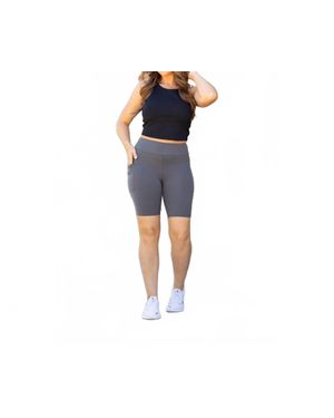 Julia Rose Christy Biker Shorts - Blue