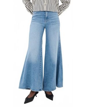 Veronica Beard Jesse Ultra Flare Jeans - Blue