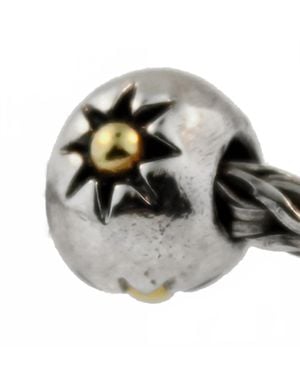 Trollbeads Three Stars Bead Charm - Metallic
