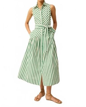 Marie Oliver Adalyn Midi Dress - Green