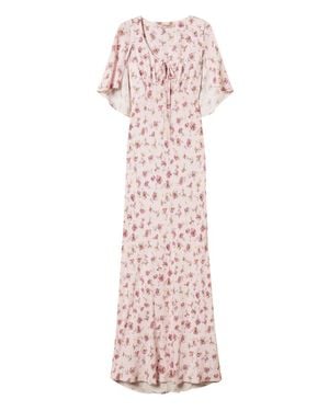 Twinset Floral Print Day Dress - Pink
