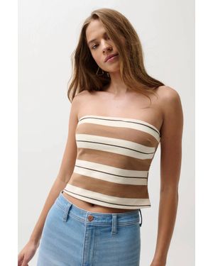 Pistola Beverly Tube Top - Blue