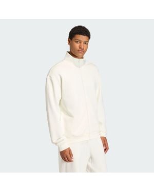 adidas Soft Lux Track Top - Natural