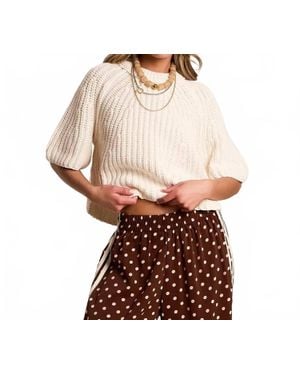 Free People Amy Sweater - Brown
