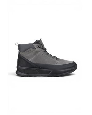 Ecco Waterproof Leather Outdoor Walking Boots - Black