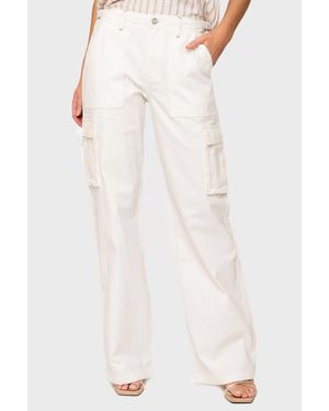 Sanctuary Reissue Cargo Pants - White