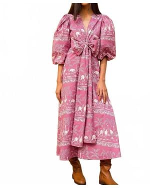 Beyond By Vera Lola Maxi Dress - Pink