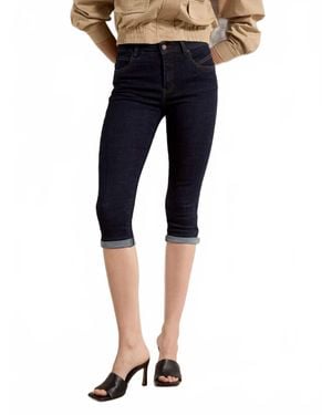 Apricot Sara Capri Jean - Black