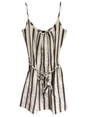 Bobi Scoop Neck Camisole Dress - Black