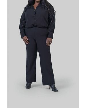 Karen Kane Presley Pants - Blue