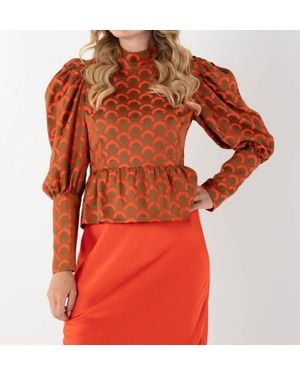 Emily Mccarthy Zoe Top - Red