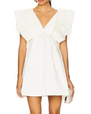 Kika Vargas Francine Dress - White