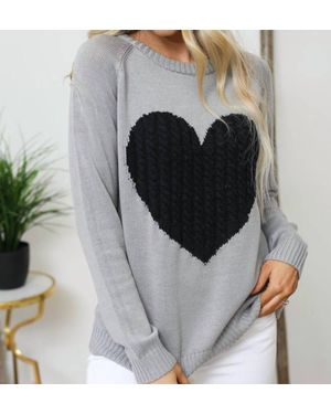 Yemak Luxe Love Sweater - Metallic